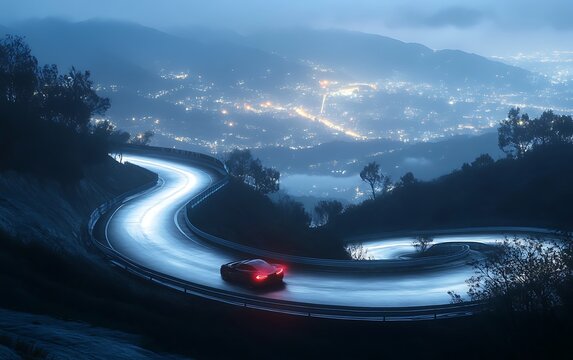 JDM cars drifting on touge